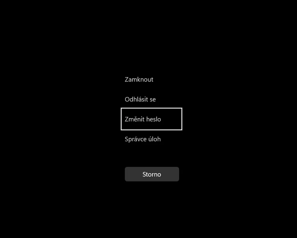 Volba přihlášení pomocí GITRIX 2FA